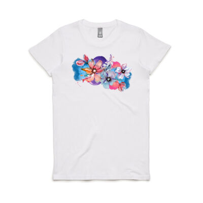 Spring Splash Regular Fit, Crew Neck T shirt. 180gsm Thumbnail